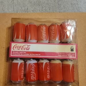 Coca Cola Red Can String Lights - Novelty Party Set
